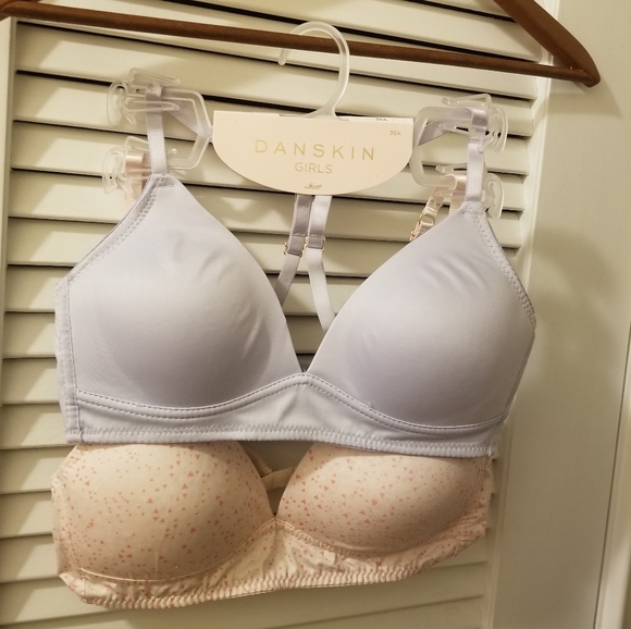 danskin girls bra